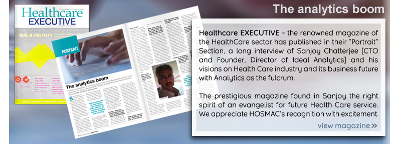 HOSMAC publishes Sanjoy’s Profile & Vision