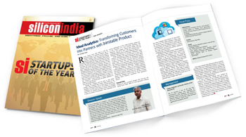 Silicon India magazine names Ideal Analytics as the Start-up of the year in Data Analytics